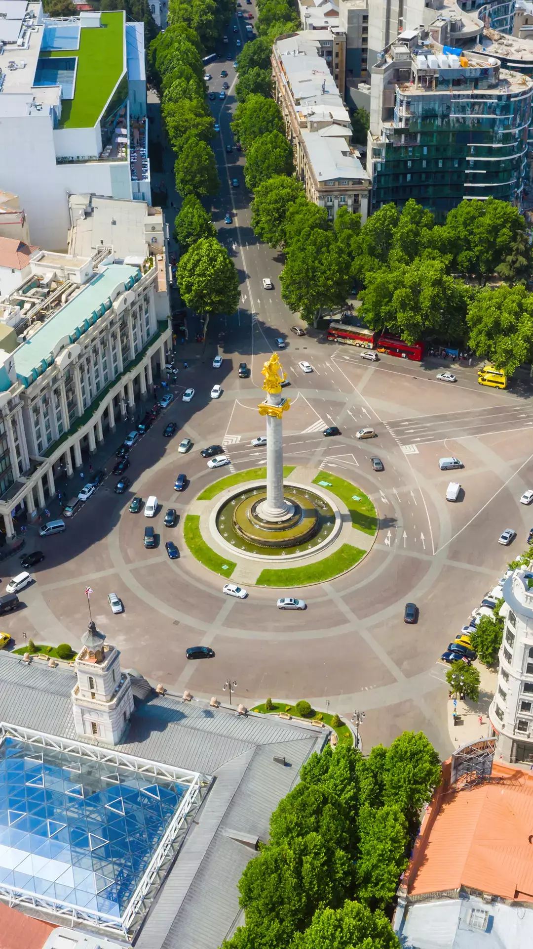 Freedom Square Tbilisi